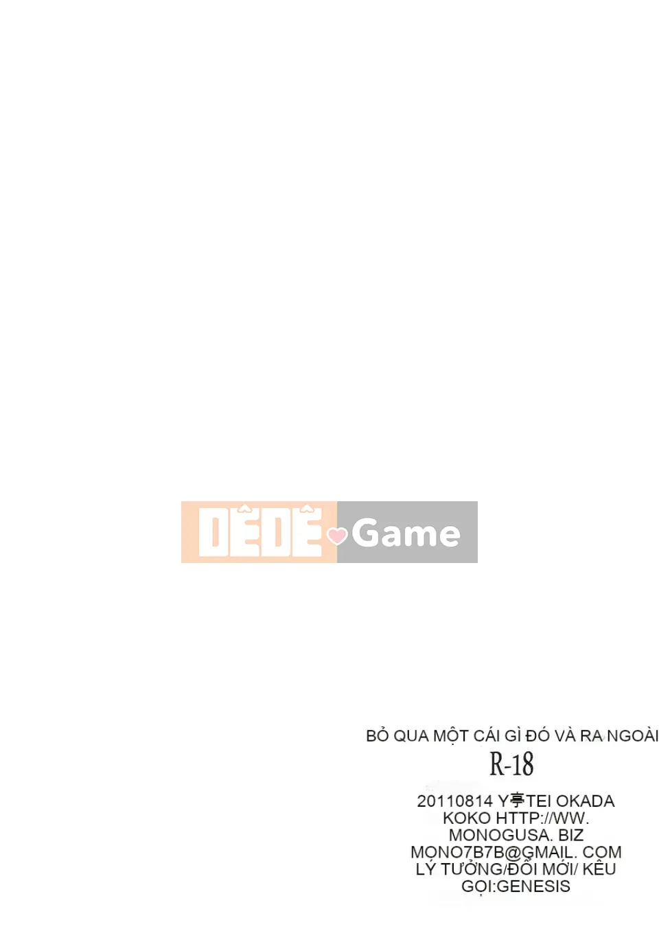 [Okada Kou] Anh yêu em, anh yêu em, anh yêu em