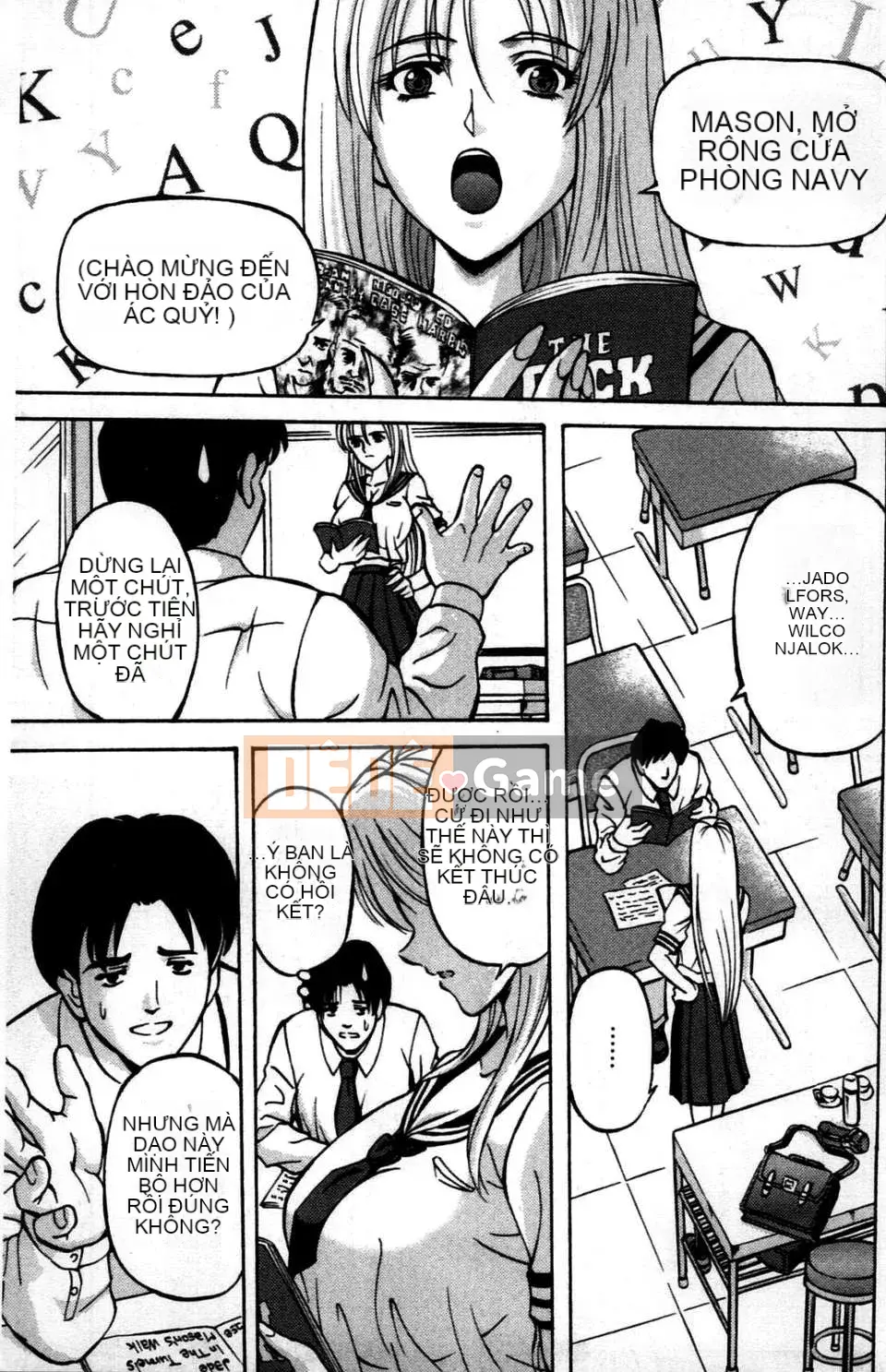 [Miyao Hasebe] Cuốn sách tình dục với cô gái tóc vàng ngực bự