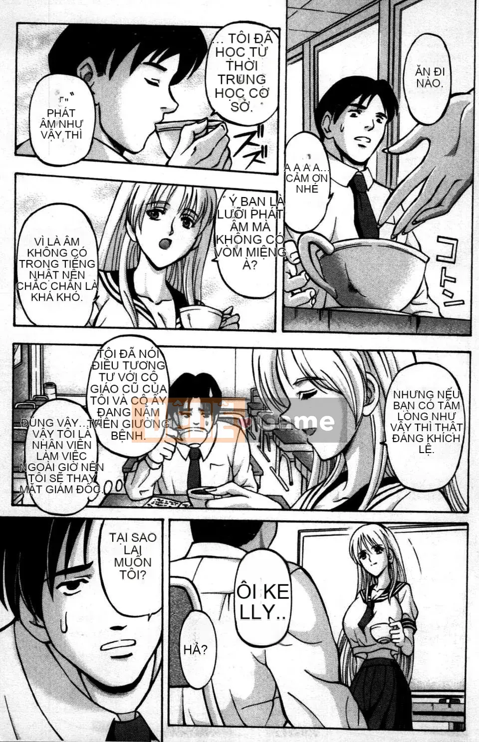 [Miyao Hasebe] Cuốn sách tình dục với cô gái tóc vàng ngực bự