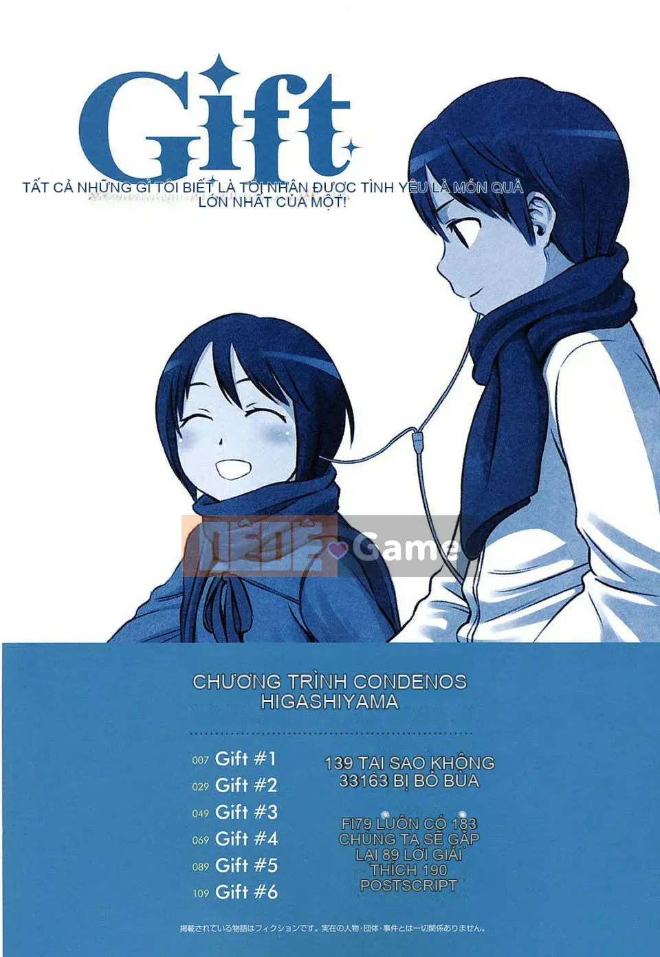 [Sho Higashiyama] Quà tặng