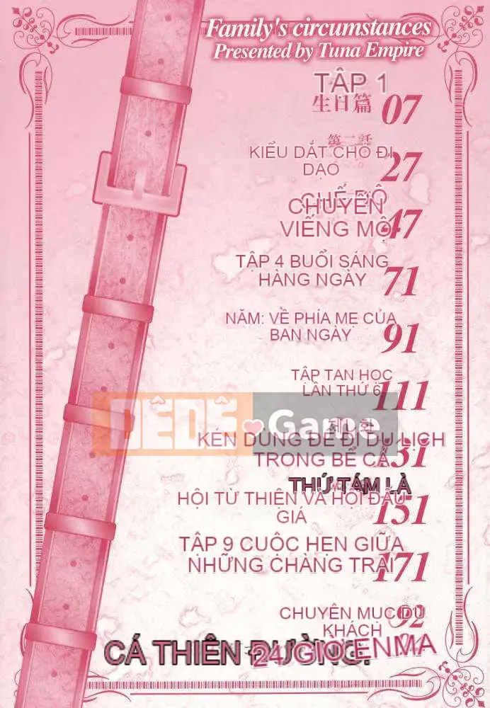 [Tuna Empire] Hoàn cảnh gia đình