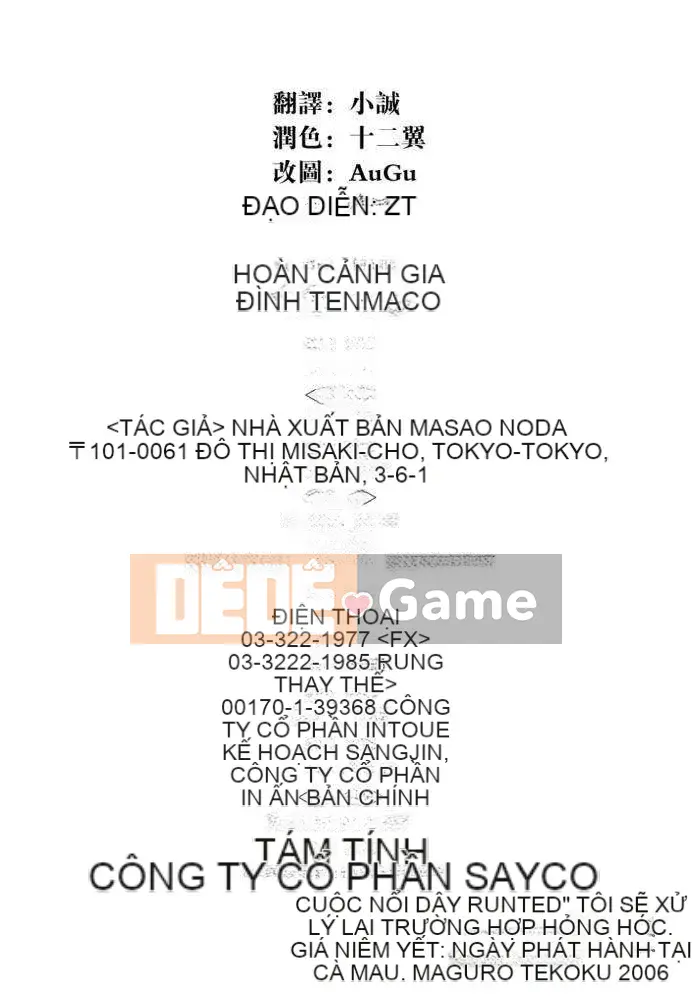 [Tuna Empire] Hoàn cảnh gia đình