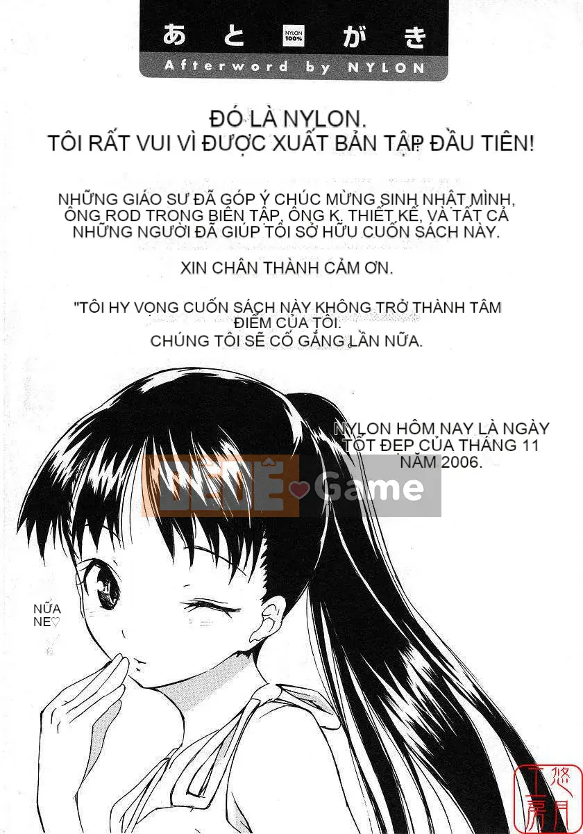 [Nylon] 100% Ni lông