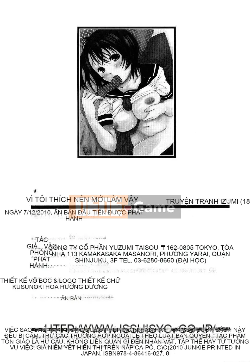 [Junkie] Tôi làm vì tôi thích