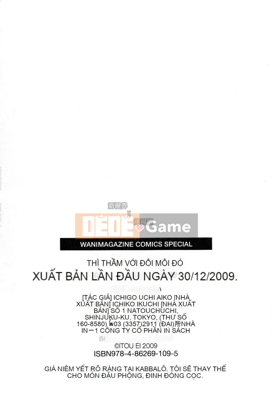 [Itoei] Thì thầm với đôi môi ấy