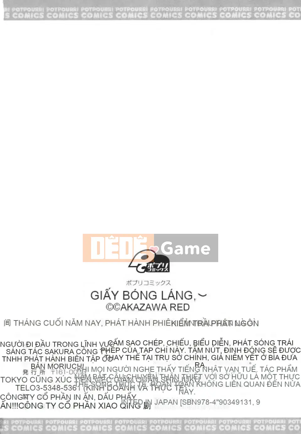 [Akazawa ĐỎ] Thiết giáp hồng