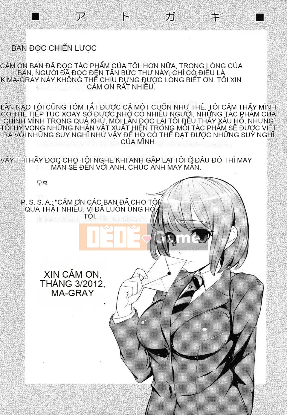 [Kima-xám] Tôi muốn làm gì!