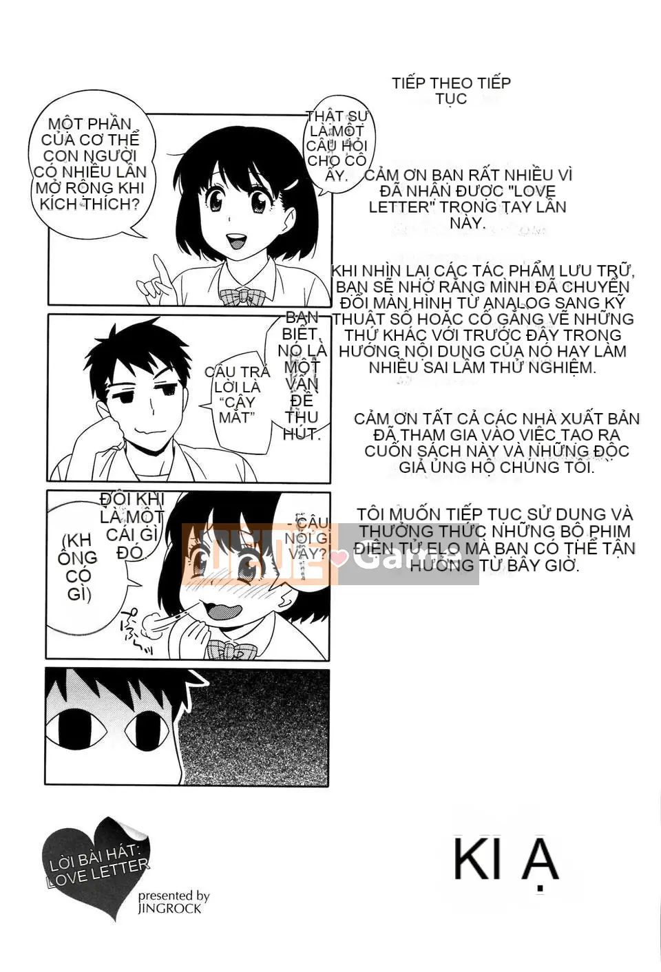 [Jingroku] Bức thư tình [MMOZK Kaizou]