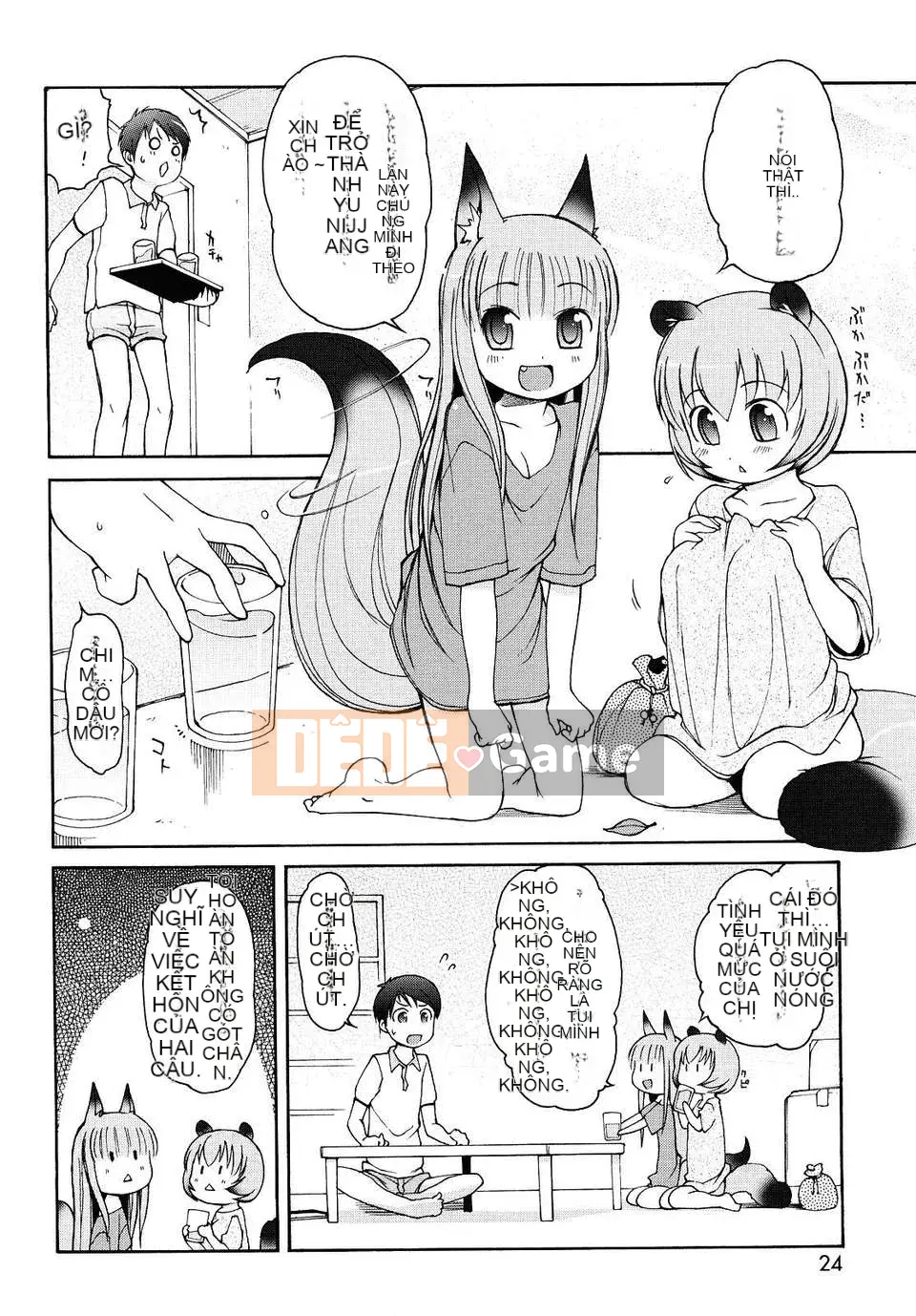 [Hán hóa cô gái sói] (Hán hóa cá nhân Ryusei) Chào mừng đến với Kemomimi Onsen