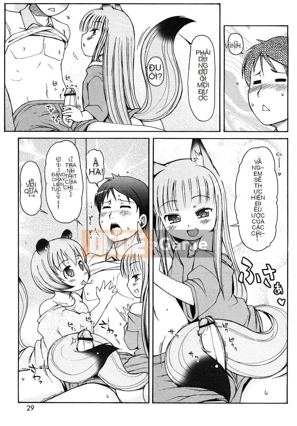 [Hán hóa cô gái sói] (Hán hóa cá nhân Ryusei) Chào mừng đến với Kemomimi Onsen