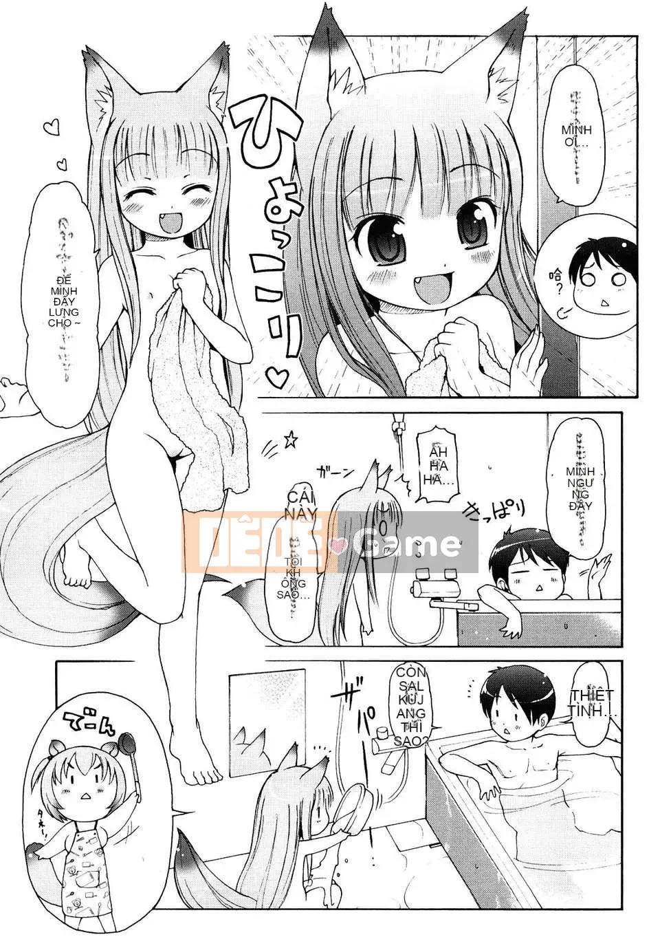 [Hán hóa cô gái sói] (Hán hóa cá nhân Ryusei) Chào mừng đến với Kemomimi Onsen