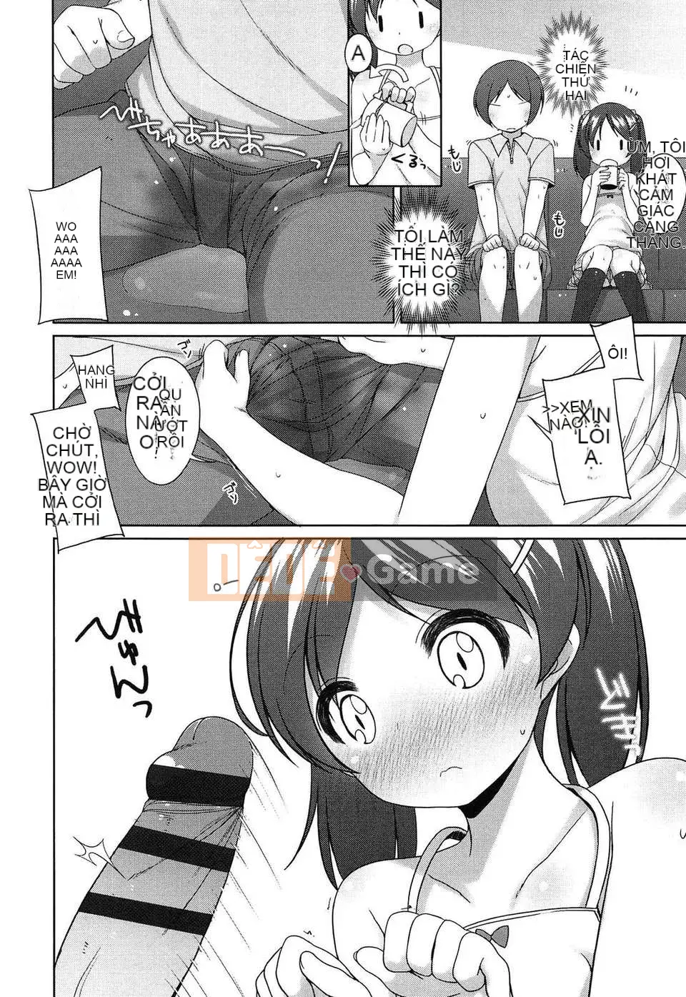 [Cô gái sói Trung Quốc] (truyện tranh người lớn) [Shoji Ayumu] Bụng nhỏ