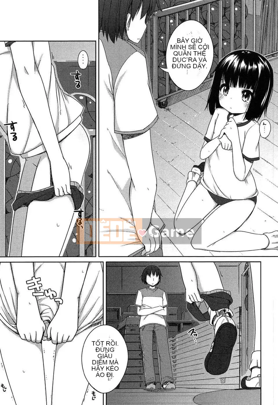 [Cô gái sói Trung Quốc] (truyện tranh người lớn) [Shoji Ayumu] Bụng nhỏ