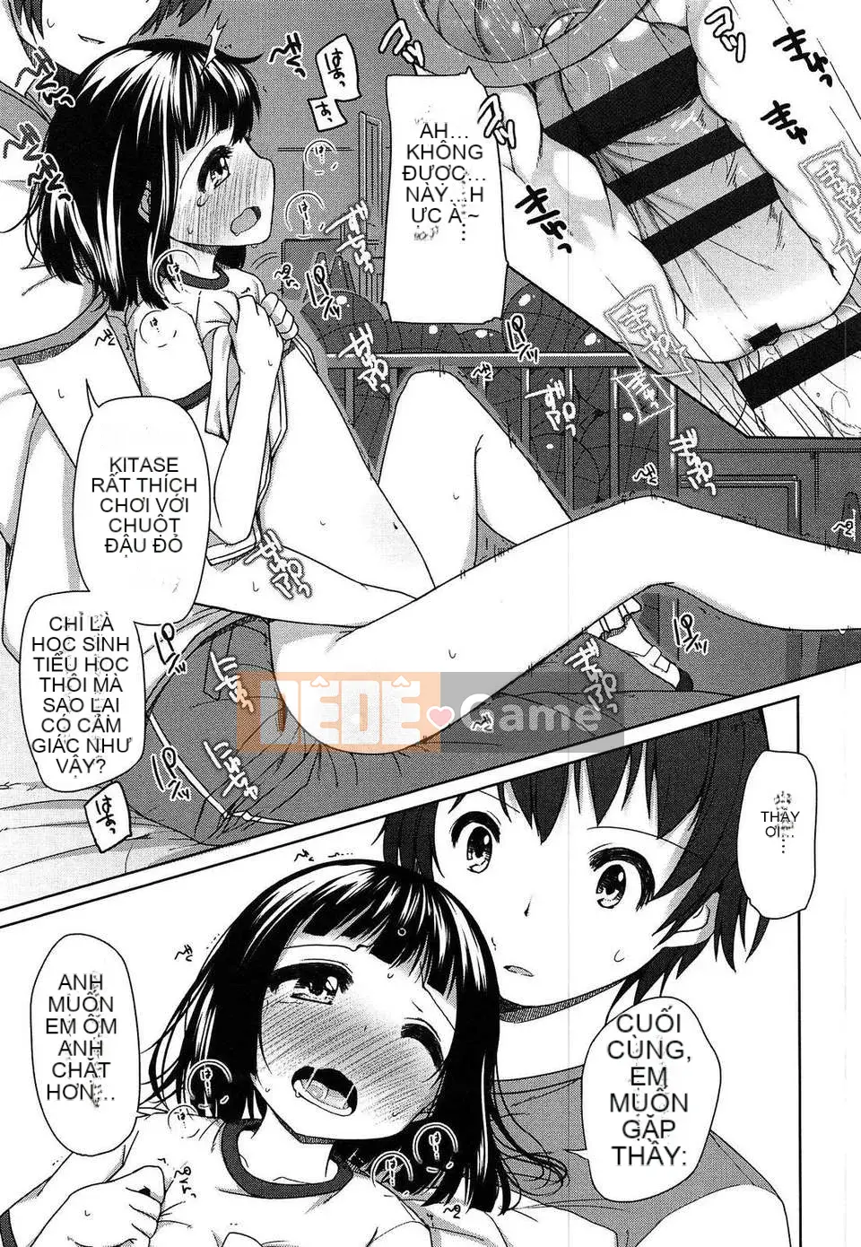 [Cô gái sói Trung Quốc] (truyện tranh người lớn) [Shoji Ayumu] Bụng nhỏ