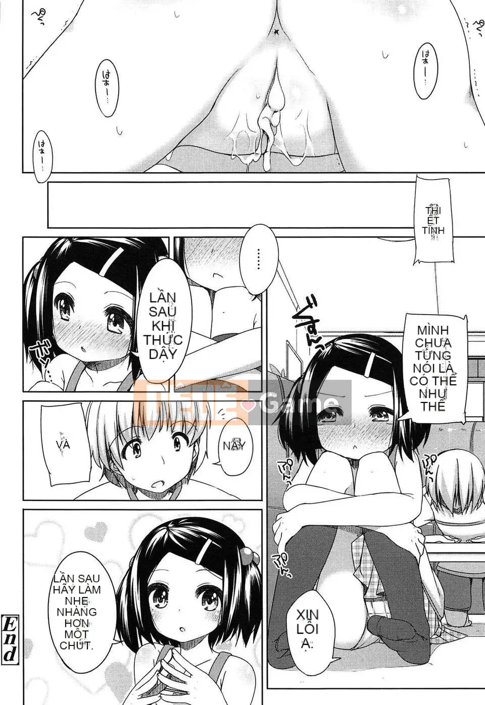 [Cô gái sói Trung Quốc] (truyện tranh người lớn) [Shoji Ayumu] Bụng nhỏ