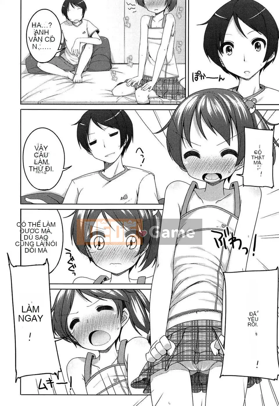 [Cô gái sói Trung Quốc] (truyện tranh người lớn) [Shoji Ayumu] Bụng nhỏ