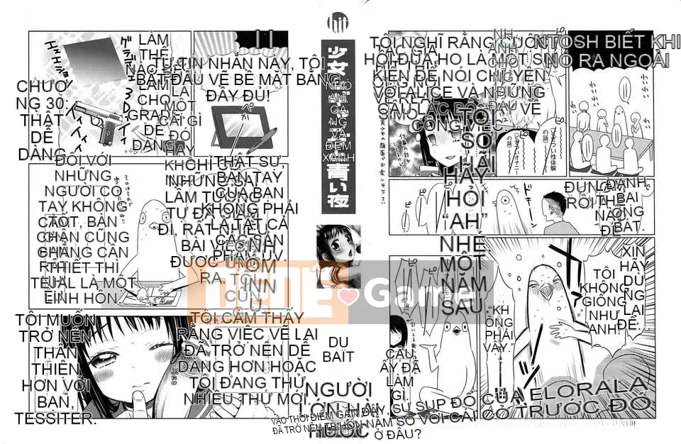 [(Seijin Comic) [Dobat] Shoujo to Gang to Aoi Yoru [Bản đồ càn quét BOJJ]