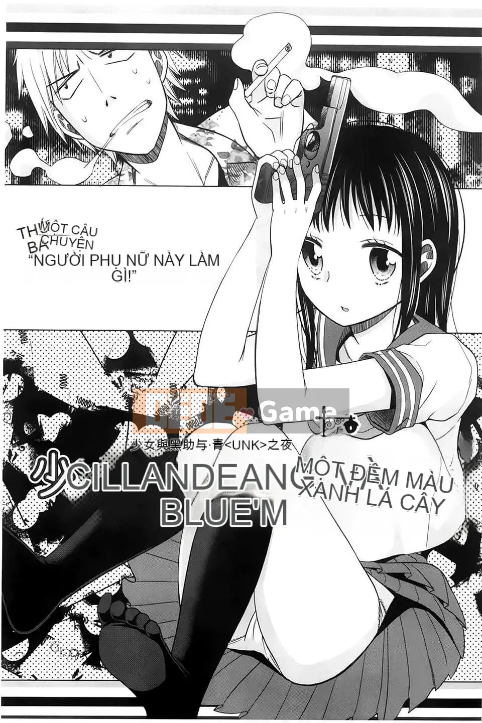 [(Seijin Comic) [Dobat] Shoujo to Gang to Aoi Yoru [Bản đồ càn quét BOJJ]