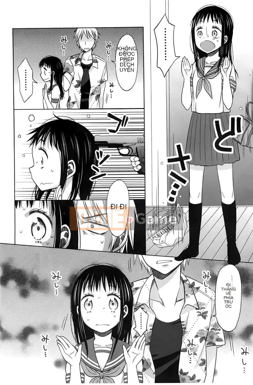 [(Seijin Comic) [Dobat] Shoujo to Gang to Aoi Yoru [Bản đồ càn quét BOJJ]