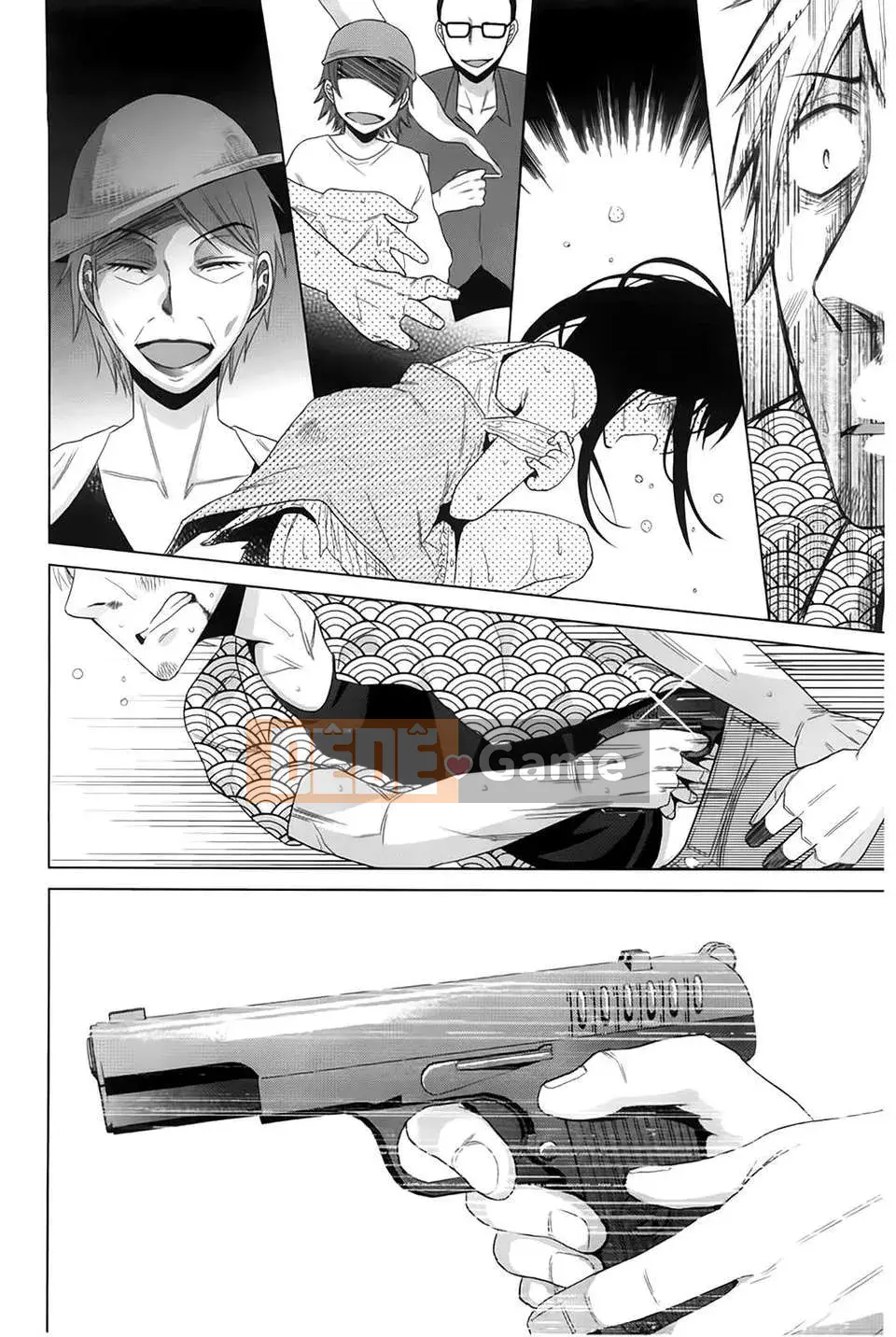 [(Seijin Comic) [Dobat] Shoujo to Gang to Aoi Yoru [Bản đồ càn quét BOJJ]
