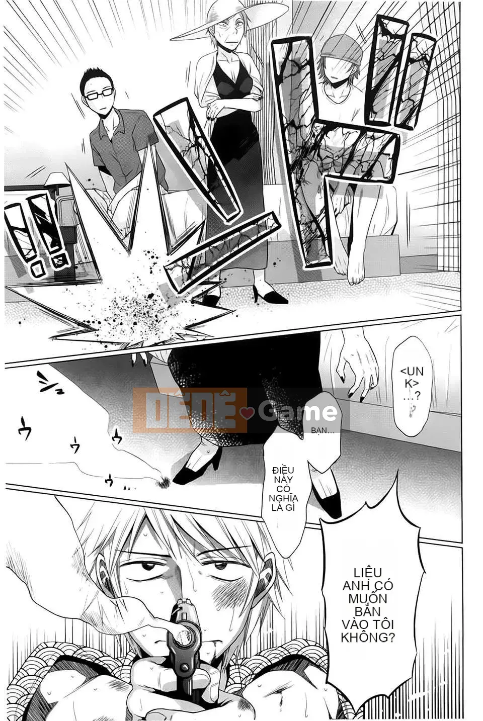 [(Seijin Comic) [Dobat] Shoujo to Gang to Aoi Yoru [Bản đồ càn quét BOJJ]