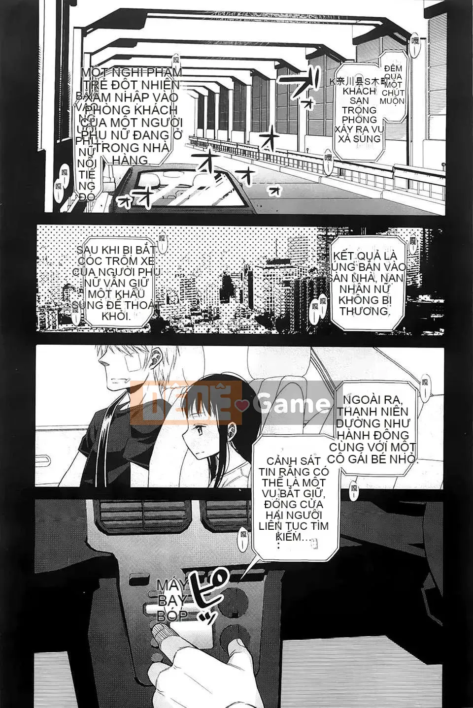 [(Seijin Comic) [Dobat] Shoujo to Gang to Aoi Yoru [Bản đồ càn quét BOJJ]