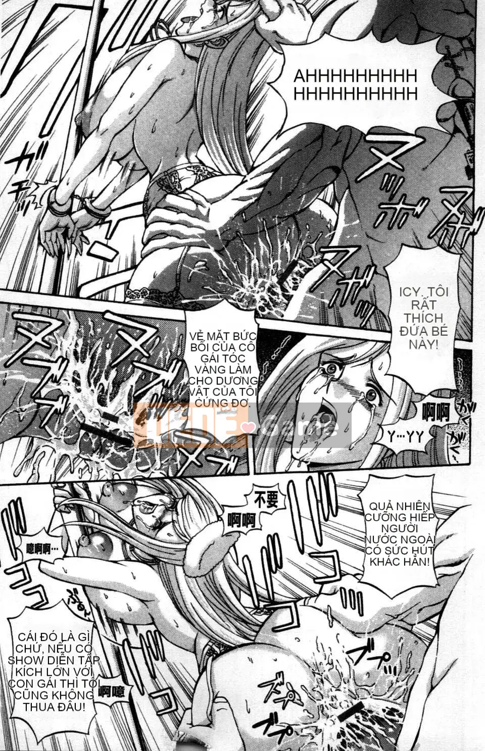 (Truyện tranh Seinen) [Hasebe Shintake] Cuốn sách tình dục bùng nổ tóc vàng [tiếng Trung]