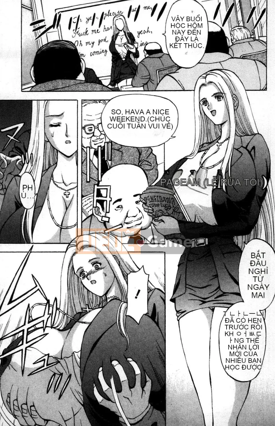 (Truyện tranh Seinen) [Hasebe Shintake] Cuốn sách tình dục bùng nổ tóc vàng [tiếng Trung]