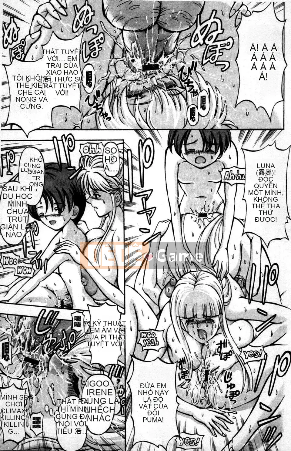 (Truyện tranh Seinen) [Hasebe Shintake] Cuốn sách tình dục bùng nổ tóc vàng [tiếng Trung]