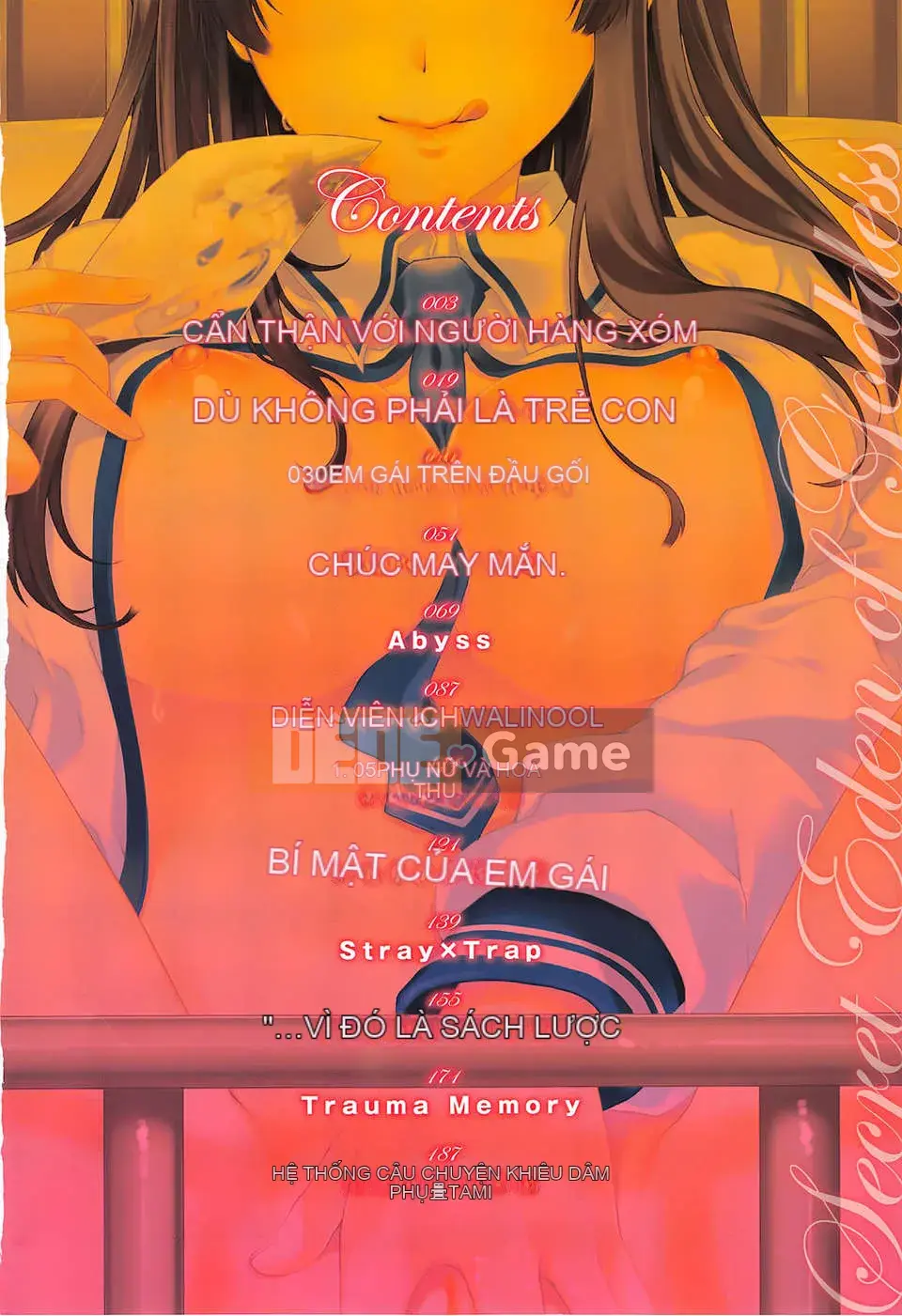 [Nhóm Sludge Sinic][Hana Hiyoshi]Secret Eden