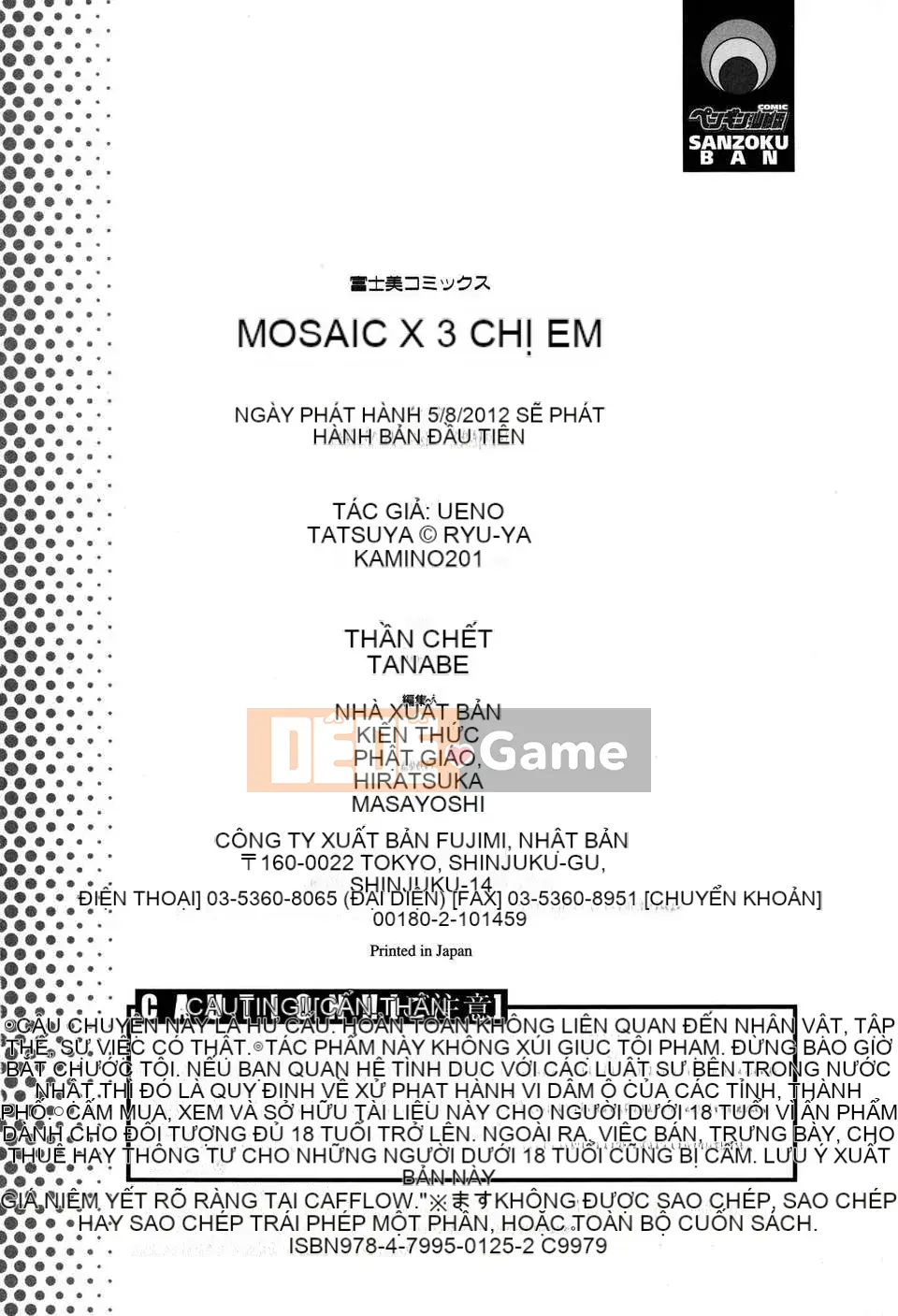 [Tatsuya Ueno] Khảm x Ba chị em [a1...Đã sửa đổi]