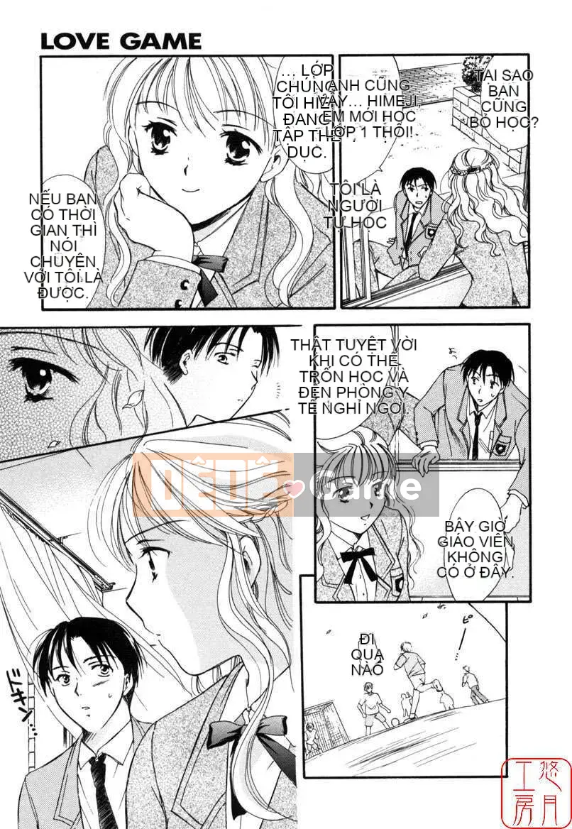 [Ooshima Towa] TRÒ CHƠI TÌNH YÊU