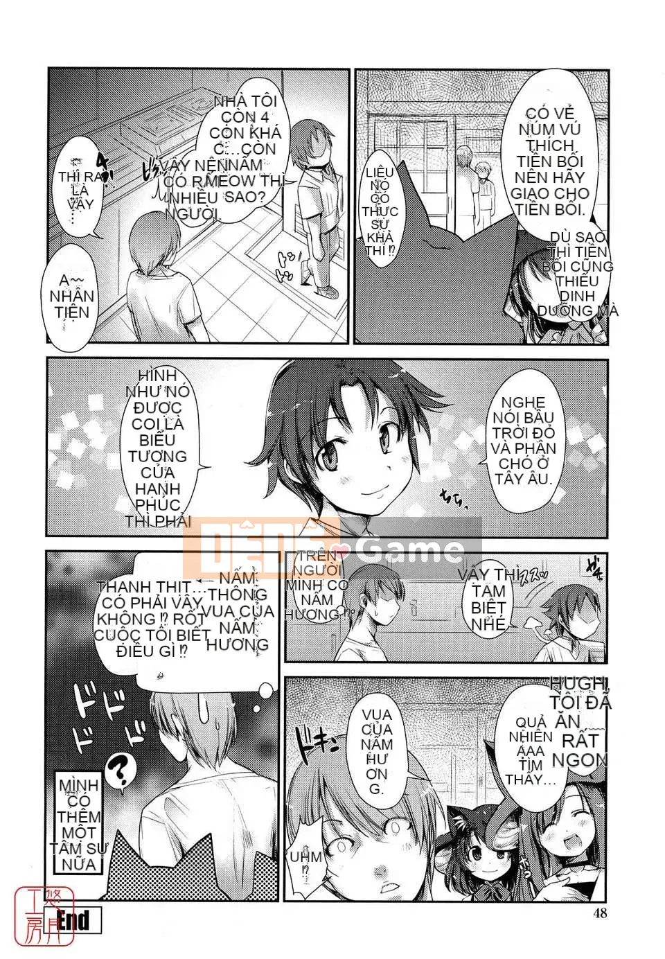 [Nibinamo Lồi] Nekokino và thị trấn mưa