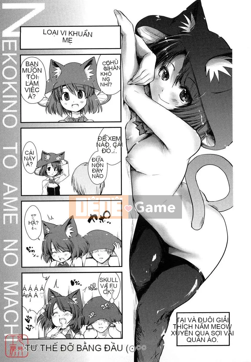 [Nibinamo Lồi] Nekokino và thị trấn mưa