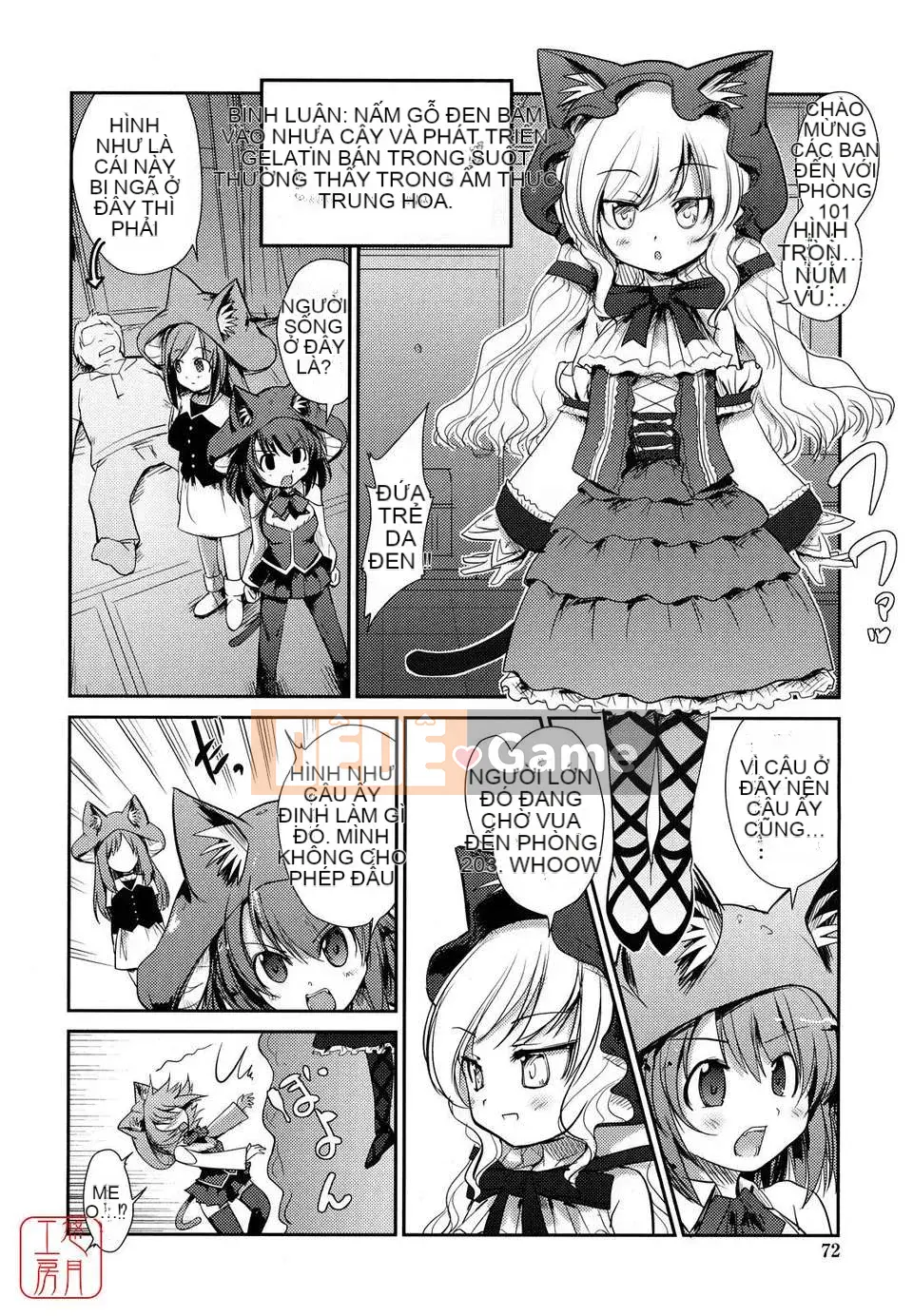 [Nibinamo Lồi] Nekokino và thị trấn mưa