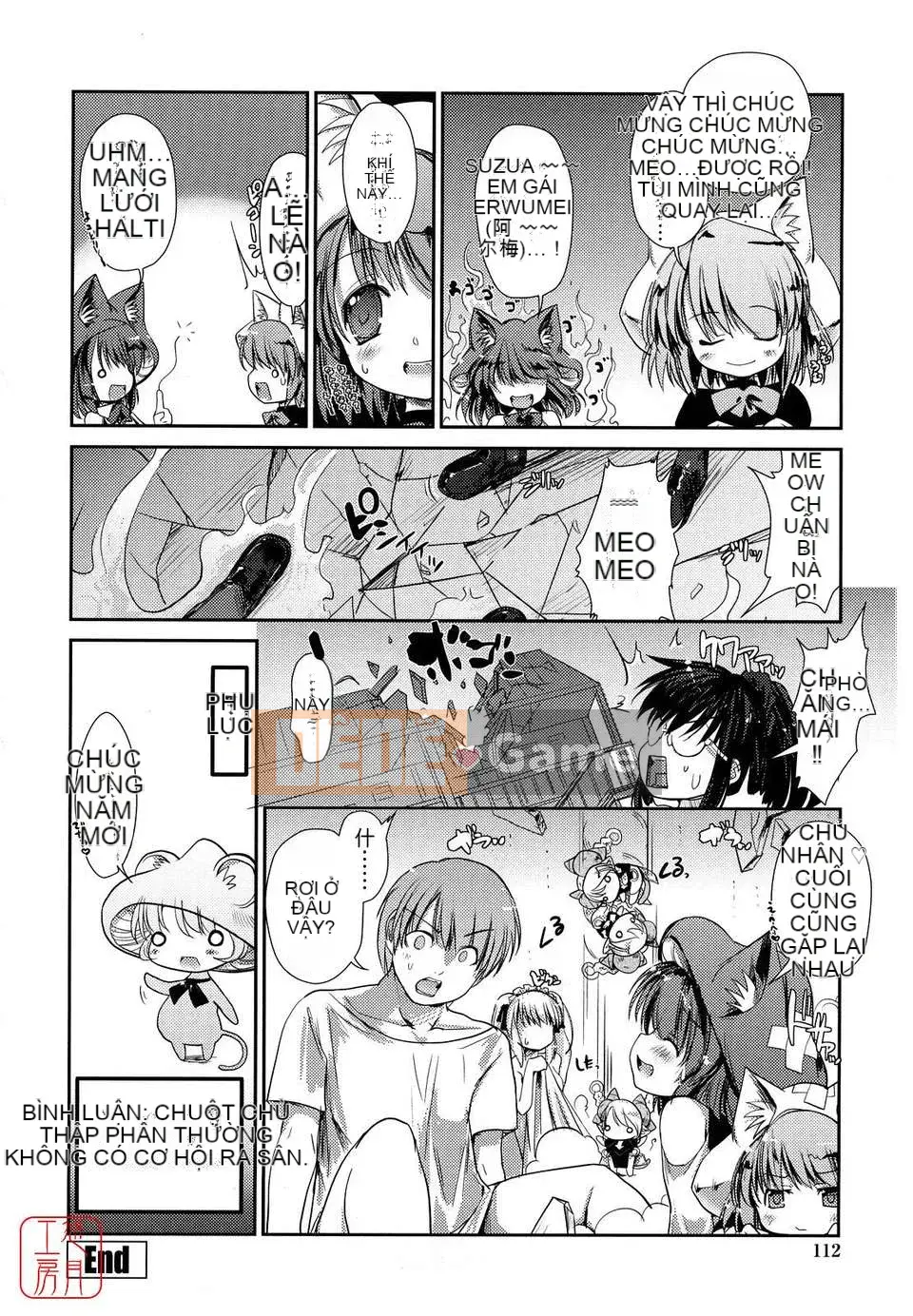 [Nibinamo Lồi] Nekokino và thị trấn mưa