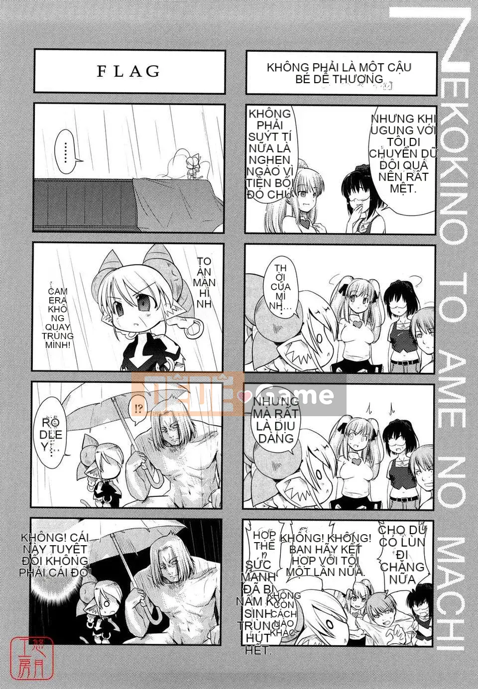 [Nibinamo Lồi] Nekokino và thị trấn mưa