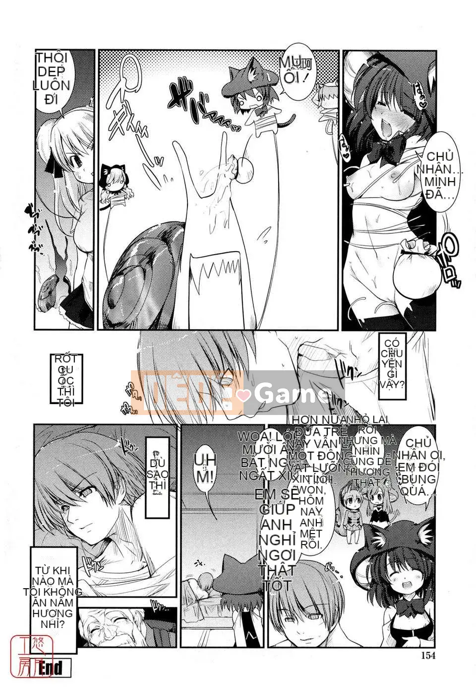 [Nibinamo Lồi] Nekokino và thị trấn mưa