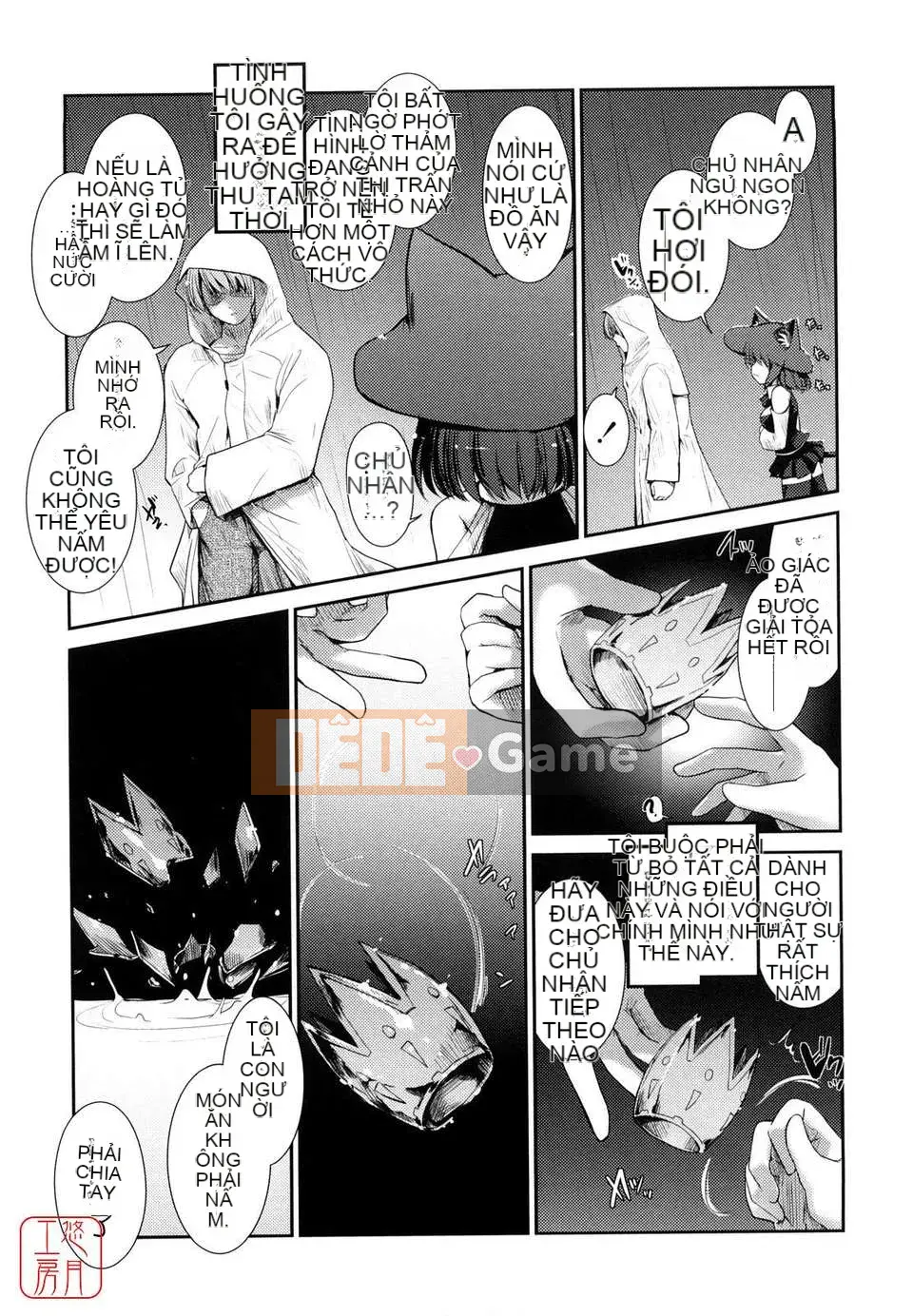 [Nibinamo Lồi] Nekokino và thị trấn mưa