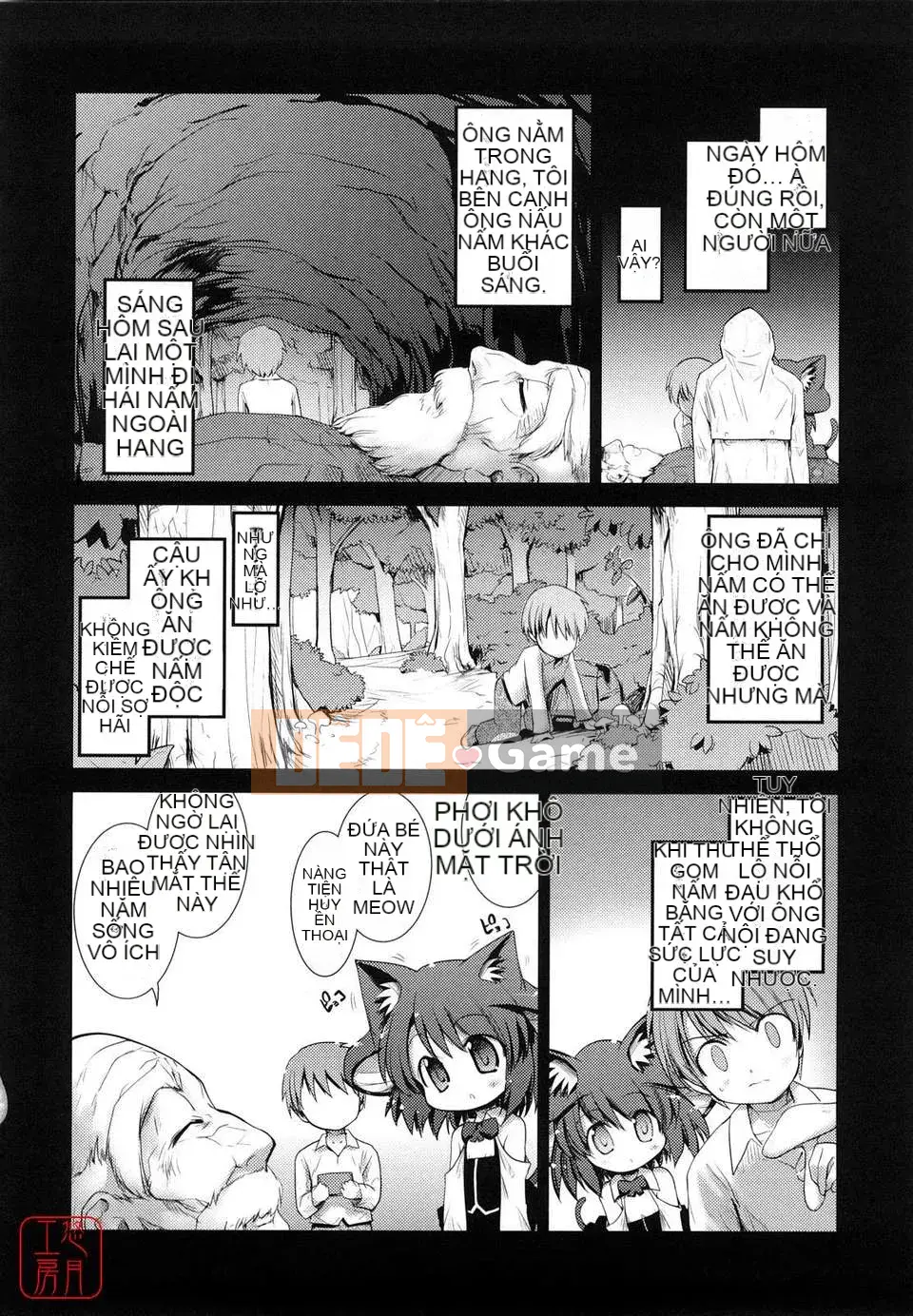 [Nibinamo Lồi] Nekokino và thị trấn mưa