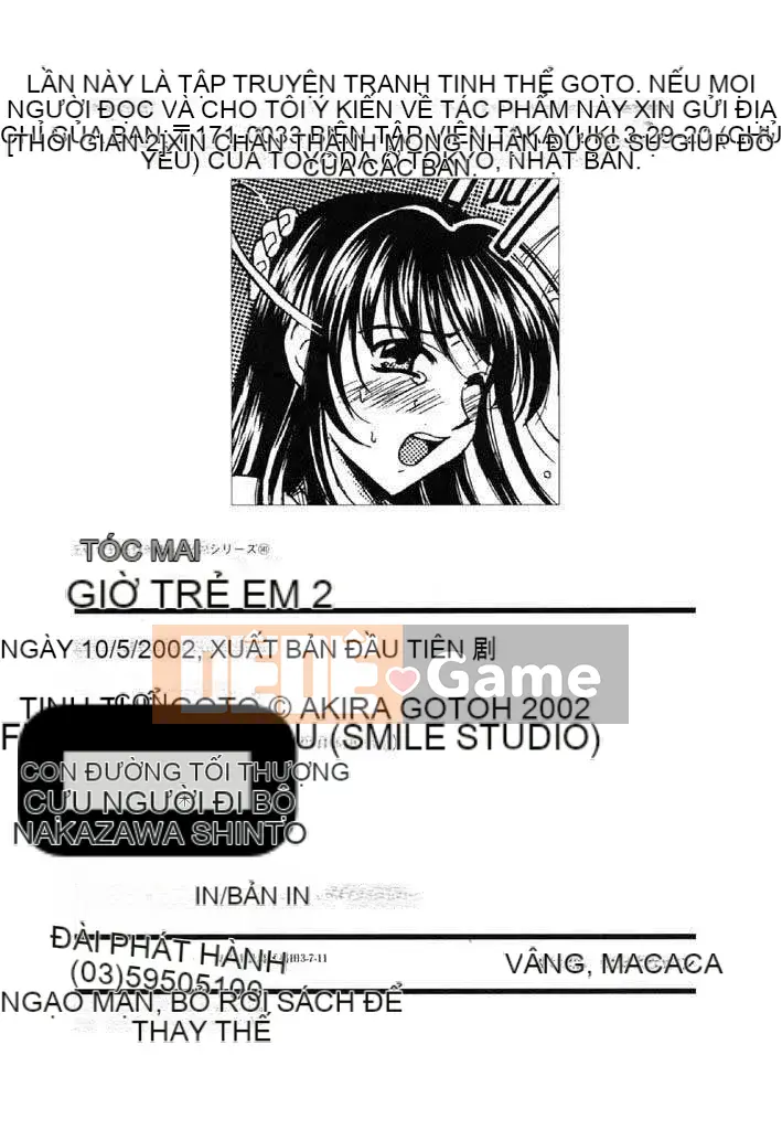 [Akira Goto] Trọn bộ thời thơ ấu trọn bộ 3 tập