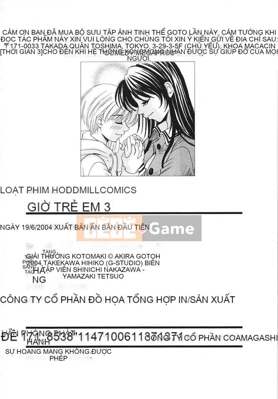 [Akira Goto] Trọn bộ thời thơ ấu trọn bộ 3 tập