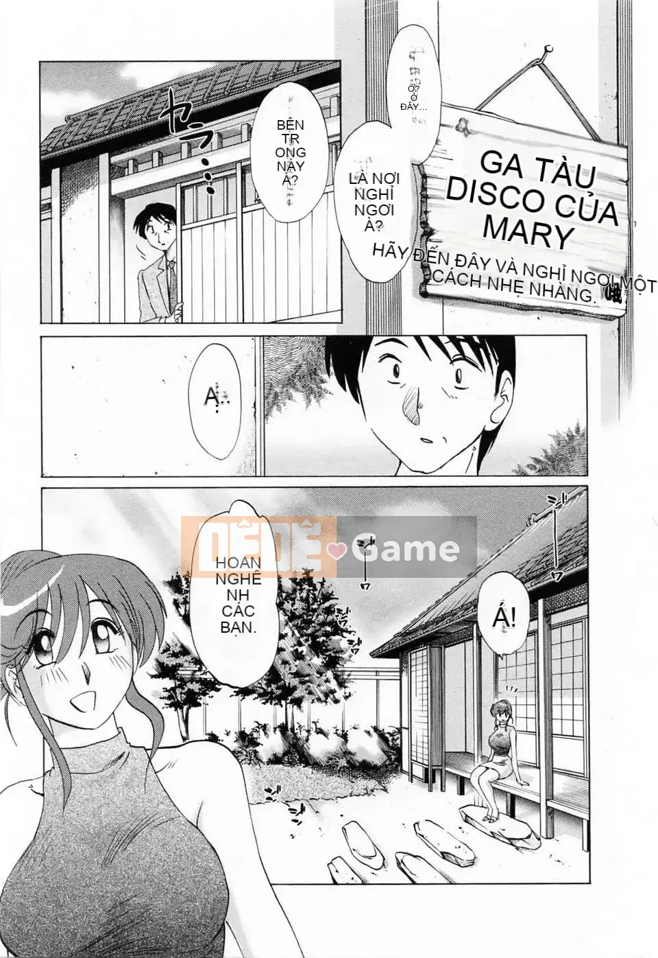 [Fujo Hanka] [Glossy] Khu vườn ẩm ướt của vợ Mari Ch.1-3 [Tiếng Trung]