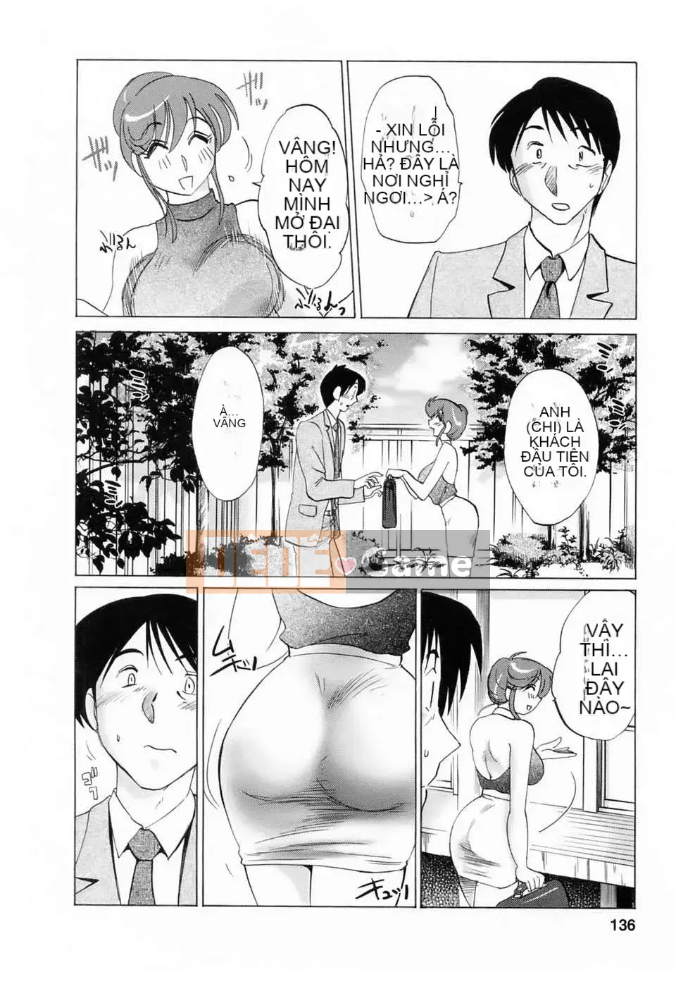 [Fujo Hanka] [Glossy] Khu vườn ẩm ướt của vợ Mari Ch.1-3 [Tiếng Trung]