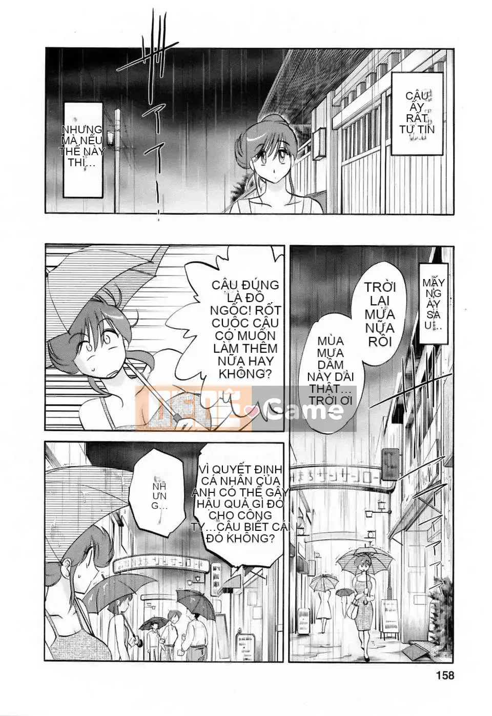 [Fujo Hanka] [Glossy] Khu vườn ẩm ướt của vợ Mari Ch.1-3 [Tiếng Trung]