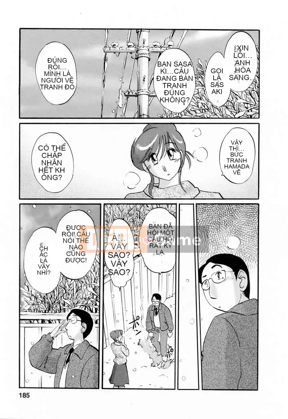 [Fujo Hanka] [Glossy] Khu vườn ẩm ướt của vợ Mari Ch.1-3 [Tiếng Trung]