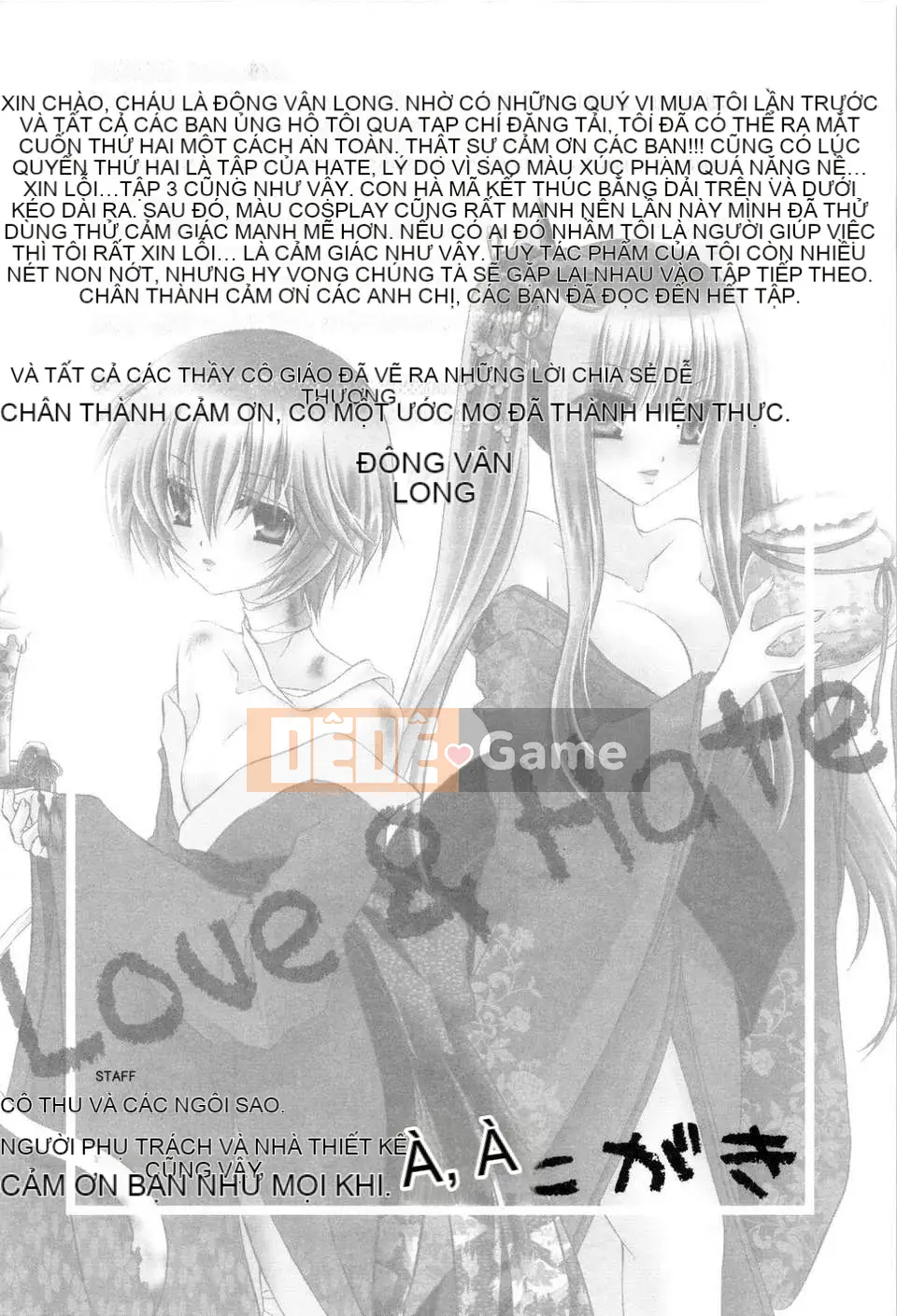 [Dong Yunlong] YÊU & Hate 02 [Văn hóa Trung Quốc]