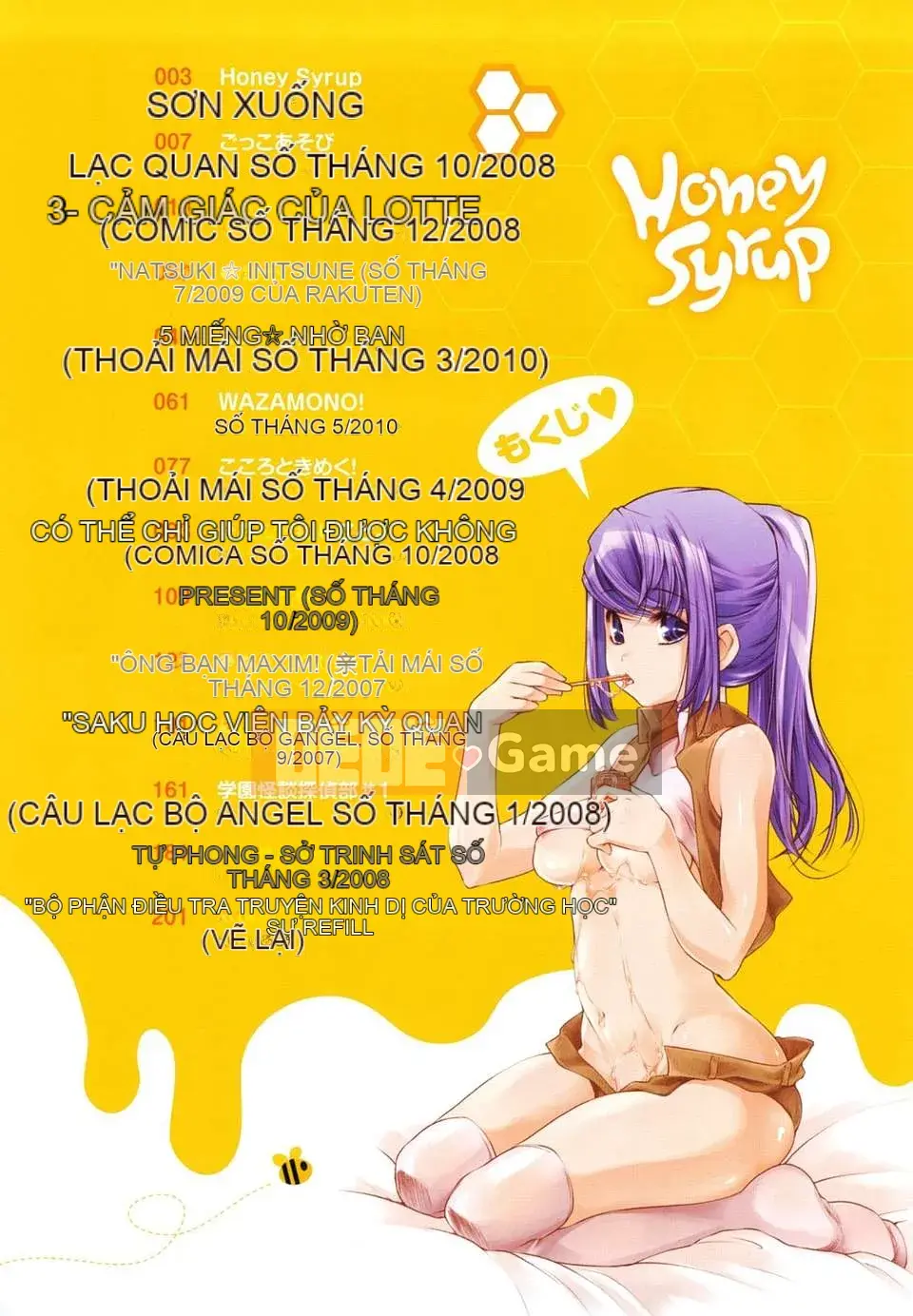 [Thiên Tình] [Fujimasu] Honey Syrup