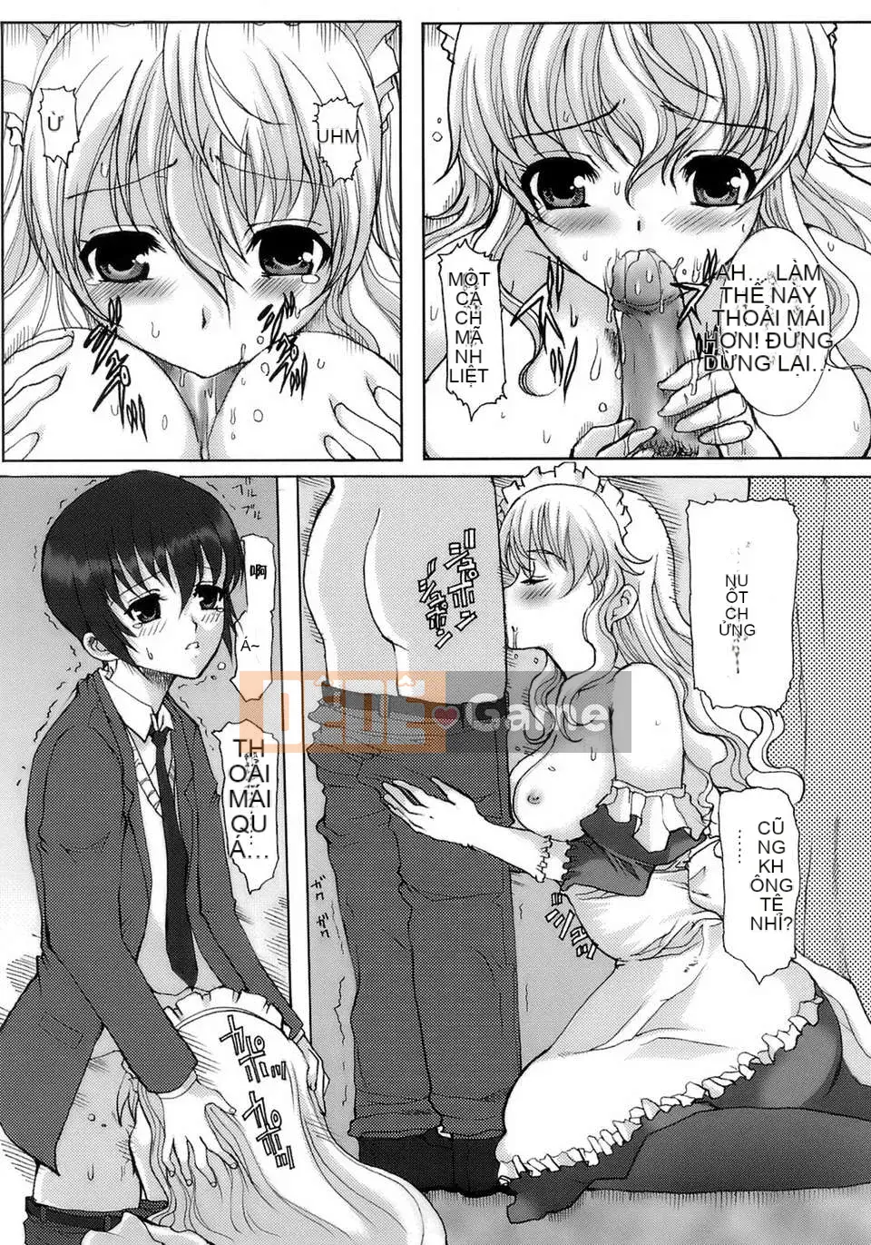 [Mameshichi Hatoya][Maid 100%][Kurosaki Cat][Chuman]