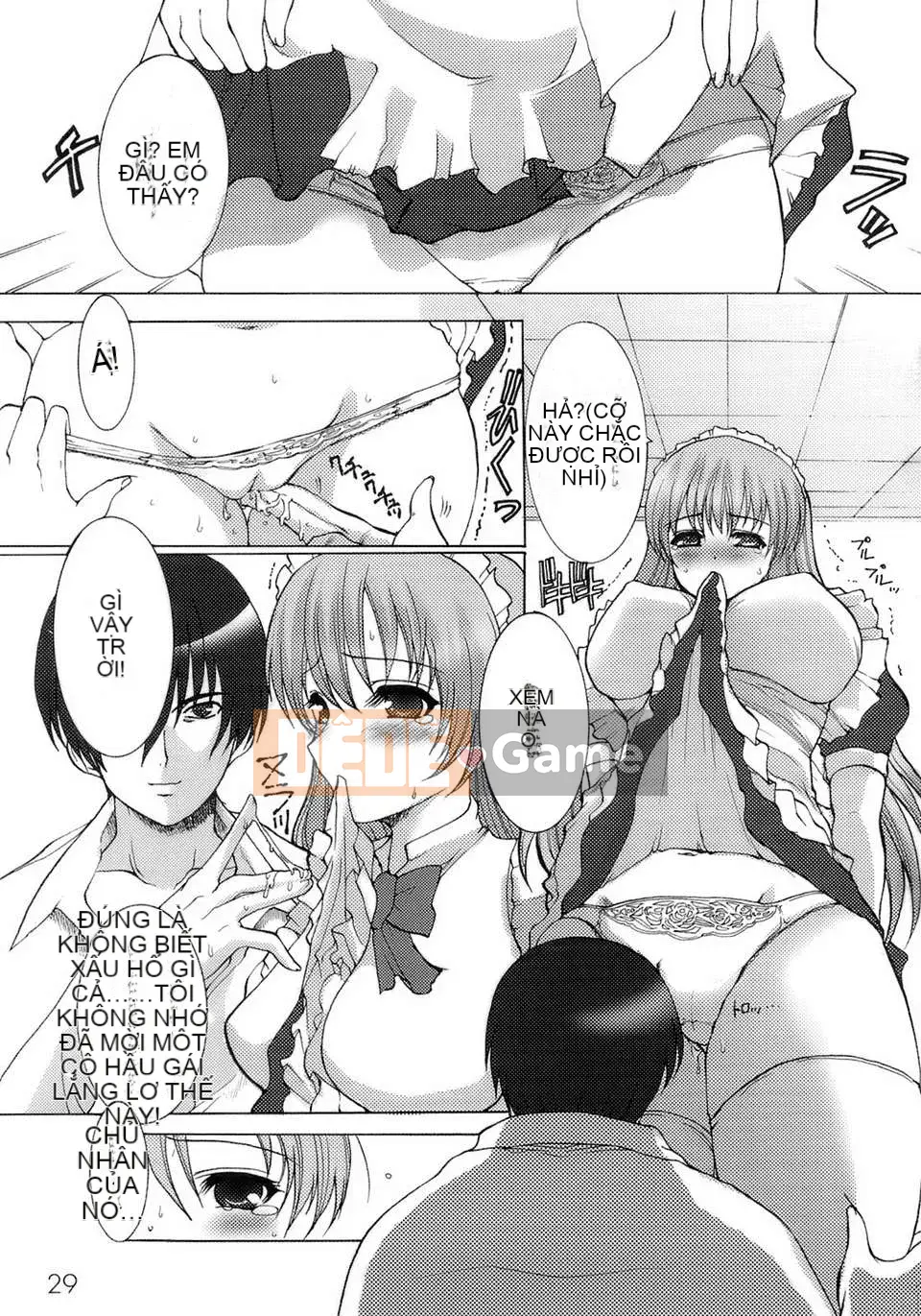 [Mameshichi Hatoya][Maid 100%][Kurosaki Cat][Chuman]